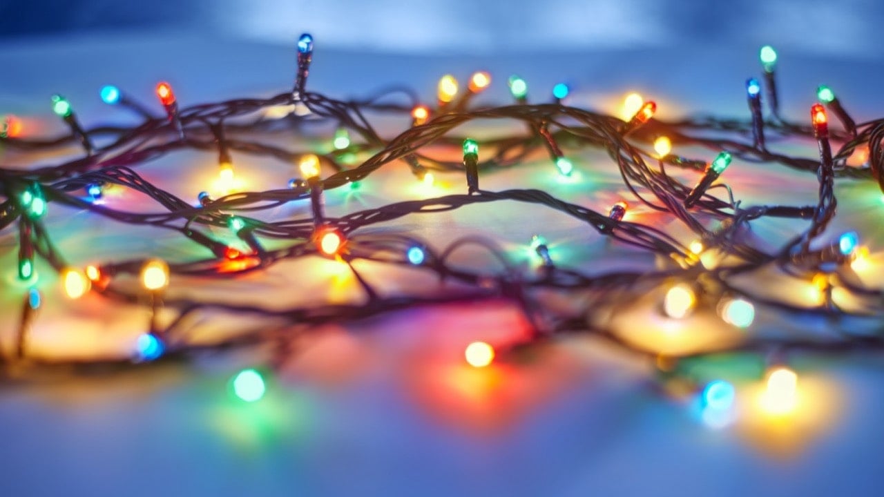 LUZ NAVIDEÑA 100 LED 220V